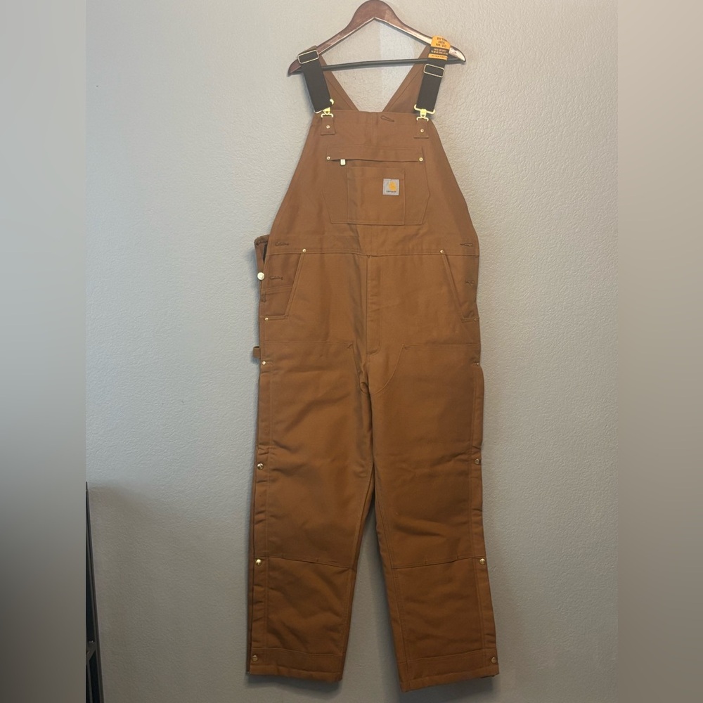 Carhartt insulated bib overalls